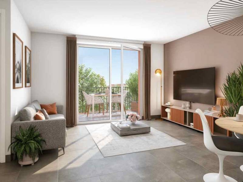 A vendre T2 neuf, en construction ,Garéoult, village au calme à 35 minutes de Toulon  