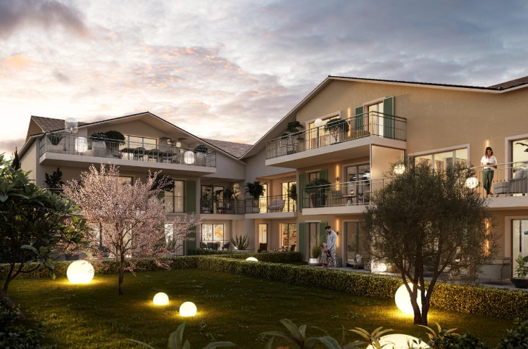Appartement neuf T3 de 64m², résidence PEACEFUL, au calme et proche de la nature. Programme neuf à Cogolin proche de Saint-Tropez  