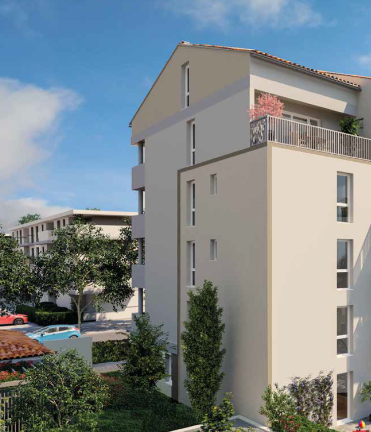 Appartement neuf somptueux appartement résidence Bahia, T4 de 94 m², belle exposition. En programme neuf à la Garde  