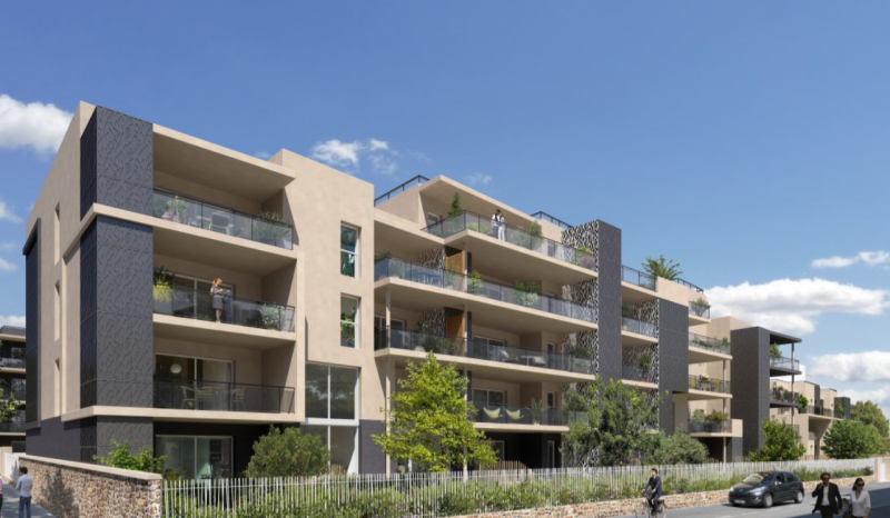 Superbe appartement T2 neuf à Hyères, Résidence en construction, proche du centre-ville, idéal pour un premier achat ou investissement locatif. Hyères Centre ville, proche Pasino de jeux 
