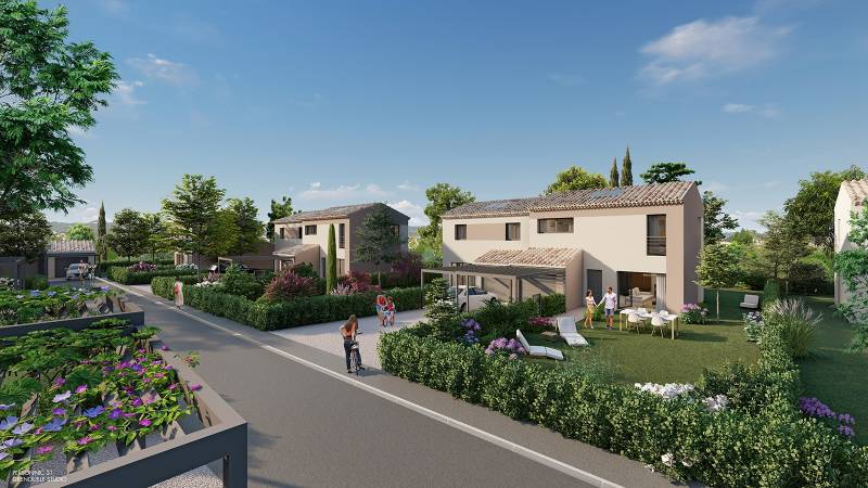 maison neuve en résidence à Pierrefeu-du-var