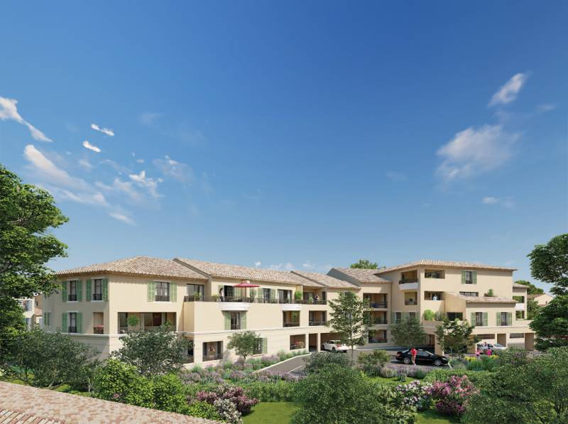 Vente appartement T3 neuf de standing à la Crau, au cœur du village proche des commerces. La Crau centre ville 