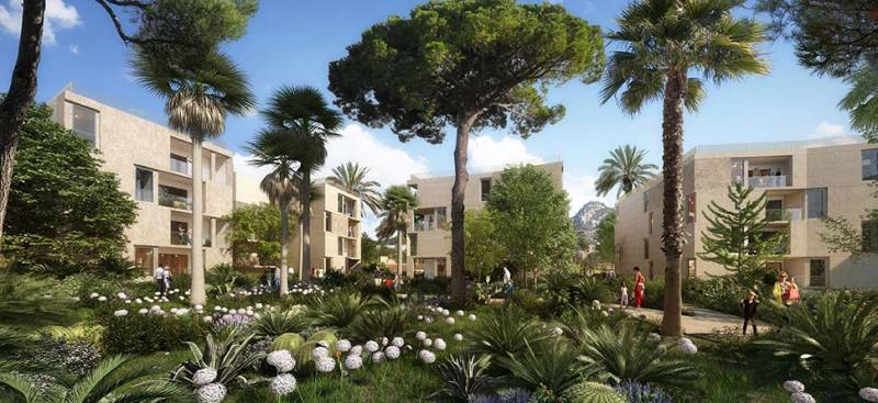 T4 neuf à vendre dans une nouvelle résidence en construction, Hyères, proche de l'hopital, idéal famille  
